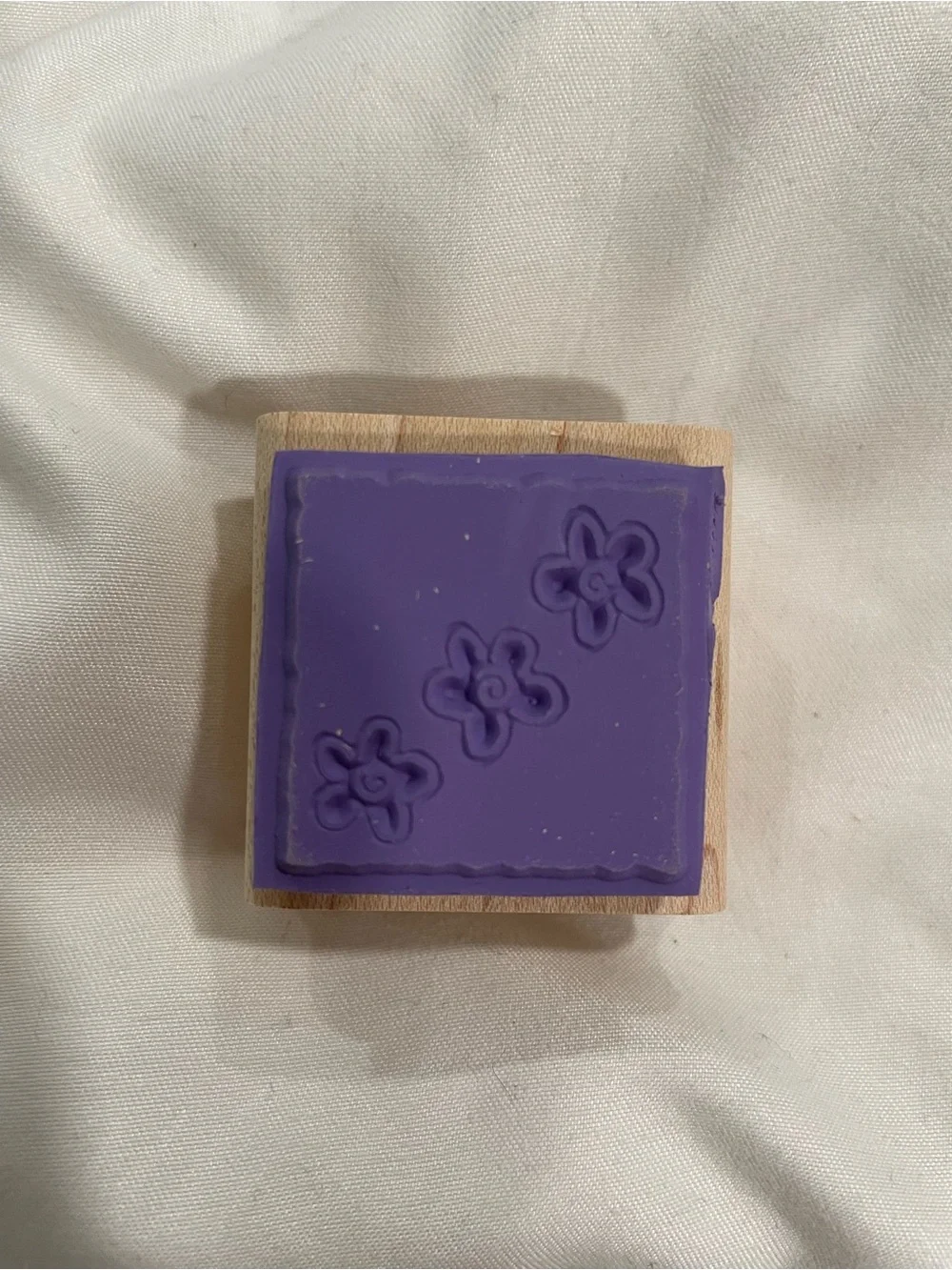 Stampin' Up! Retired Garden Blocks Wooden Stamp Set of 8- NEW UNUSED